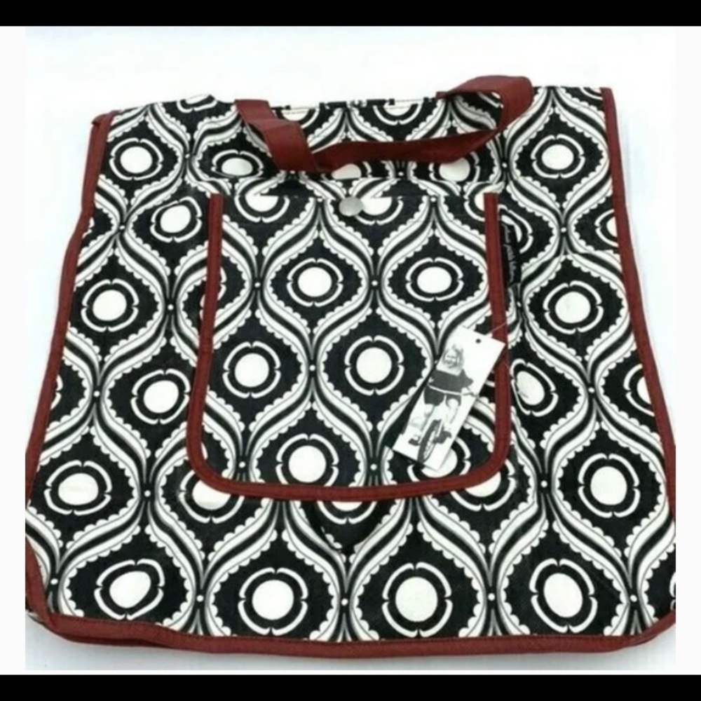 Petunia Pickle Bottom Shopper Tote Foldable, Evening In Islington